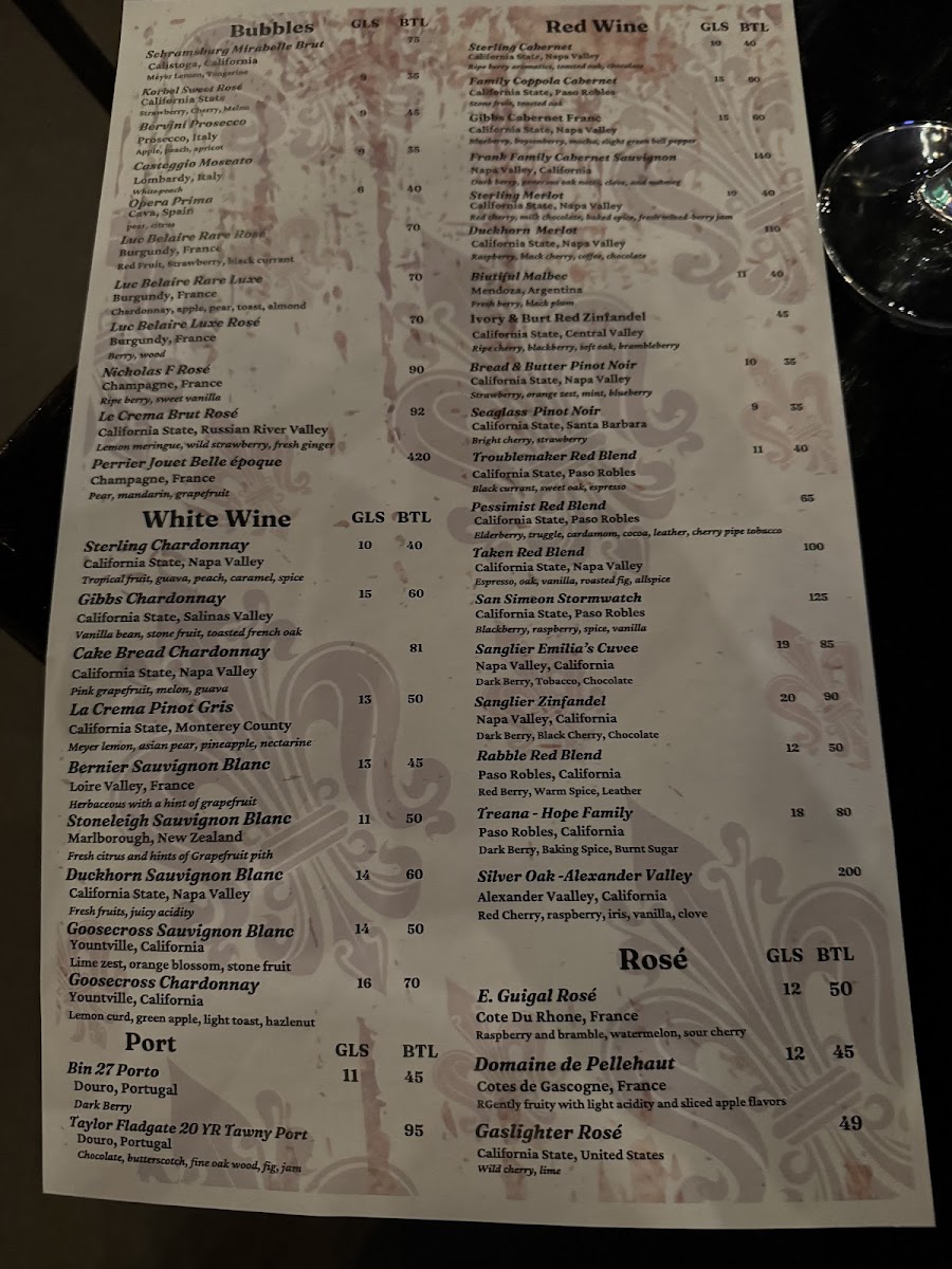 Drunken Oyster Menu - Image 4
